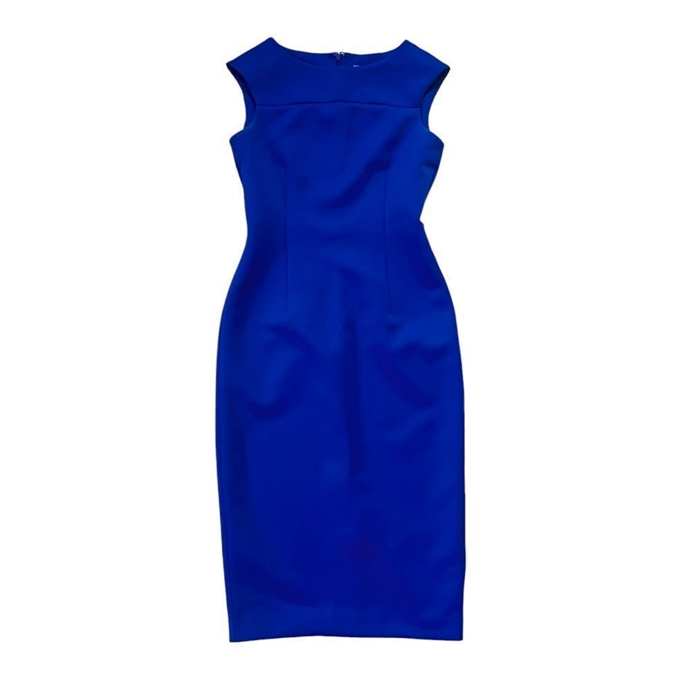 Blue Calvin Klein Midi Dress Size 4